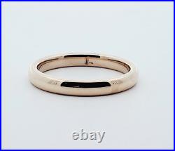 14K Yellow Gold James Avery Ring 3mm width, ring size 10