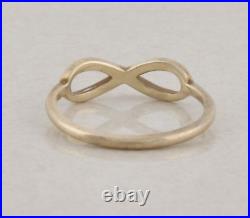 14k Yellow Gold Infinity Ring Band James Avery Size 7
