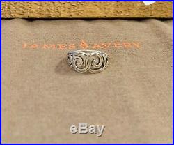 2 RETIRED James Avery Rings! Spanish Scroll And Love Ring! Great Condition