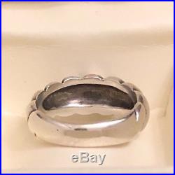 2 james avery rings marked JA Ster sz 6 & 6.5 silver