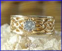 30 ct Diamond James Avery 14K Diamond Wedding Band Ring Size 5.5