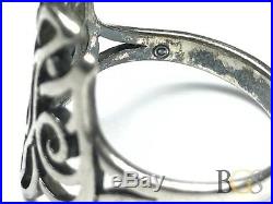 Awesome Ladies JAMES AVERY Solid Sterling Silver Ring Size 7.5 A MUST SEE