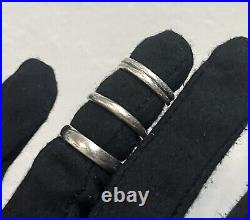 Elegant Sterling James Avery Ring Lot Size 7 4.75 Fancy Bow Knot Plain Band 925