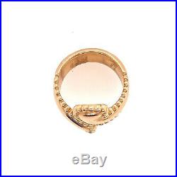 Gorgeous Extremely Rare Retired James Avery Ring 14k Yellow Gold Size 7.5