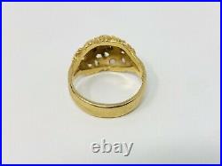 JAMES AVERY 14k Yellow Gold MARGARITA DOME Ring Size 5.25 Retired 5.09 Grams