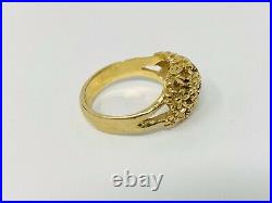 JAMES AVERY 14k Yellow Gold MARGARITA DOME Ring Size 5.25 Retired 5.09 Grams