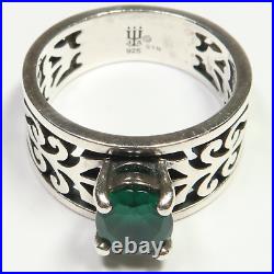 JAMES AVERY 925 Silver 5g Sz 5.5 Aloree Gemstone Ring #50979K