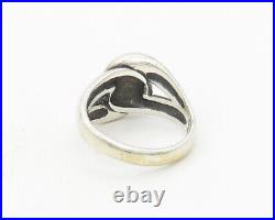 JAMES AVERY 925 Silver Vintage Shiny Smooth Linked Band Ring Sz 6 RG18072