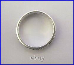 JAMES AVERY 925 Sterling Silver RETIRED Eternal Hearts Band Ring Size 5.25