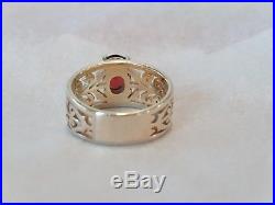 JAMES AVERY Adoree Ring with Garnet 14K Gold Size 6