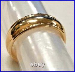 JAMES AVERY Eternal Band Ring 14K Yellow Gold Size 7 Wedding WB-54