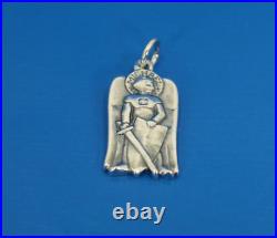 JAMES AVERY HTF EARLY RETIRED ARCHANGEL ST. MICHAEL PENDANT Intact Jump Ring