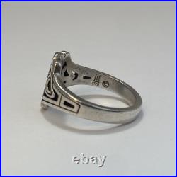 JAMES AVERY RETIRED STERLING SILVER SPREAD WING ANGEL OPEN WORK RING Sz. 5.25 JAMES AVERY RETIRED STERLING SILVER SPREAD WING ANGEL OPEN WORK RING Sz. 5.25