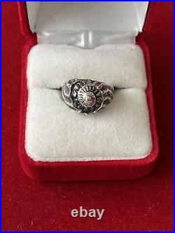 JAmes Avery Sterling Silver Retired Seashell Ring Size 6 Rare Find