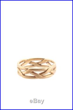 James Avery 14KT Yellow Gold Braided Band Ring