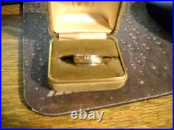 James Avery 14K/925 Sterling Silver Band Ring Size 8