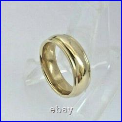 James Avery 14K Gold Eternal Band Wedding Comfort Ring Size 5.5