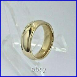 James Avery 14K Gold Eternal Band Wedding Comfort Ring Size 5.5