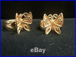 James Avery 14K Gold Retired Mariposa (Butterfly) Ring