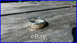 James Avery 14K Gold & Silver Hebrew My Beloved Is Mine Men's Wedding Ring