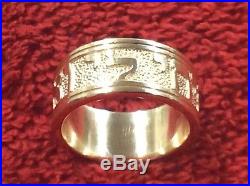 James Avery 14K Song of Solomon Ring Heavy SOLID Gold Size 8.75