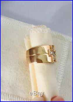 James Avery 14K Yellow Gold & DIAMOND Cross Ring