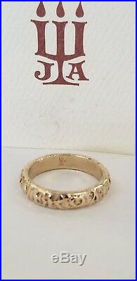 James Avery 14K Yellow Gold Forever Always Band Ring Size 6 1/2