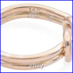 James Avery 14K Yellow Gold Love Knot Band Ring