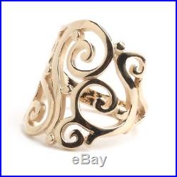 James Avery 14K Yellow Gold Open Sorrento Ring Size 6.25 (7.1g)