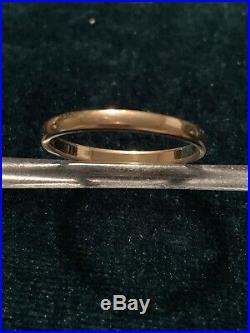 James Avery 14K Yellow Gold Ring Size 8.25