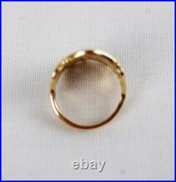 James Avery 14K Yellow Gold SORRENTO Ring Size 5.5