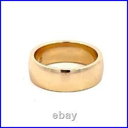 James Avery 14K Yellow Gold Wedding Band 7 Grams Ring Size 5.5