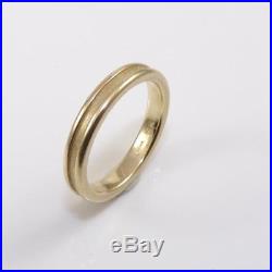 James Avery 14K Yellow Gold Wedding Band Rare Retired Ring Size 6.5 LDB2