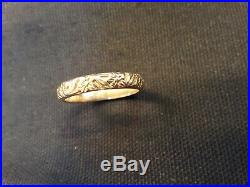 James Avery 14K ring Forget-me-not flower (retired, rare find) sz. 9