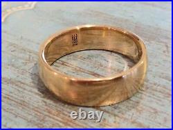 James Avery 14k GOLD Athena Band Ring size 10