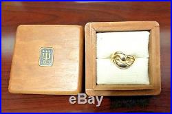 James Avery 14k Gold Cadena Ring Size 7