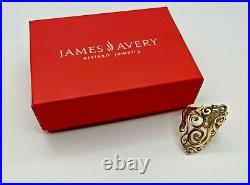 James Avery 14k Gold Long Sorrento Ring