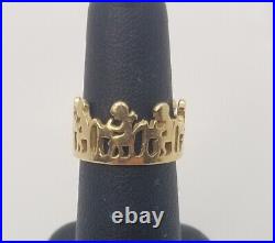James Avery 14k Gold Ring Children At School Desk Teacher Appreciation Ring