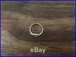 James Avery 14k Gold Spanish Swirl Scrolled Ring Sz 6 Excellent Condition