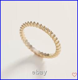James Avery 14k Small Twisted Wire Ring