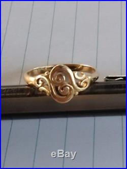James Avery 14k Spanish Swirl Ring size 9