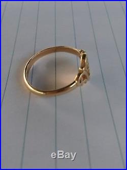 James Avery 14k Spanish Swirl Ring size 9