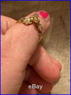 James Avery 14k Yellow Gold 3-D Bee Ring Rare Retired Stamped
