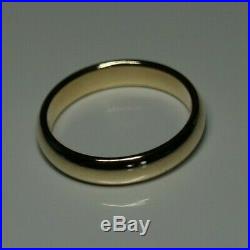 James Avery 14k Yellow Gold Forever Band Ring Size 8.5