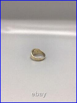 James Avery James Avery Narrow Crosslet 14K Gold Wedding Band Ring Size 5.25 