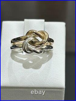 James Avery 14kt 925 Interlocking Original Lovers Knot Ring