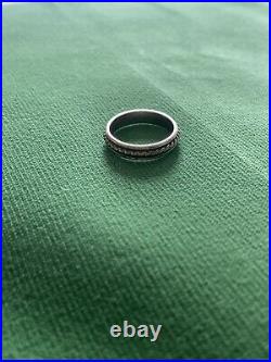 James Avery 14kt GOLD &. 925 STERLING Ring! Vintage! Smaller Size 6-7