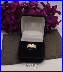 James Avery 14kt Gold Open Cross Ring Size 6.5