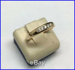 James Avery 18K Yellow Gold Debra Diamond Ring Size 8.25