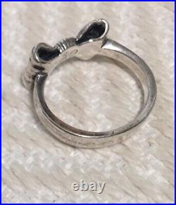 James Avery 925 Sterling Silver Bow Ring Size 6.5
